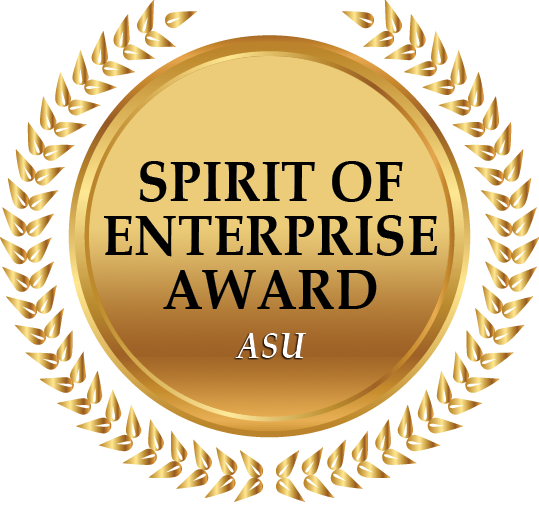 Spirit of Enterprise Award from ASU for SWIMkids USA