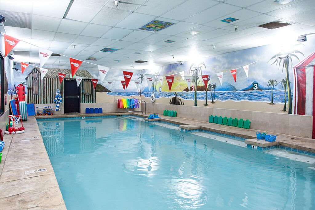 SWIMkids USA indoor heated swimming pool facility in Mesa Arizona