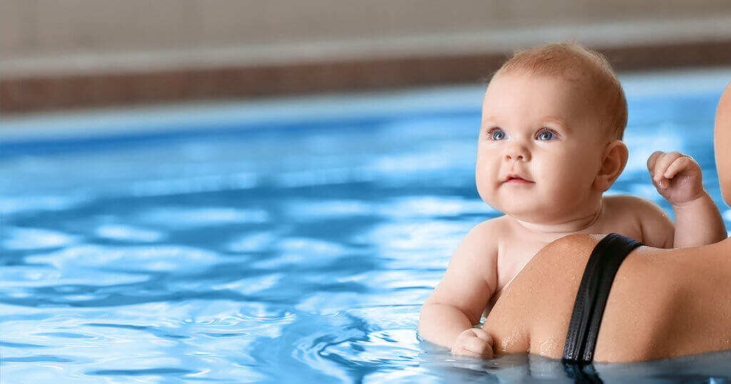 teaching baby to swim for drowning prevention